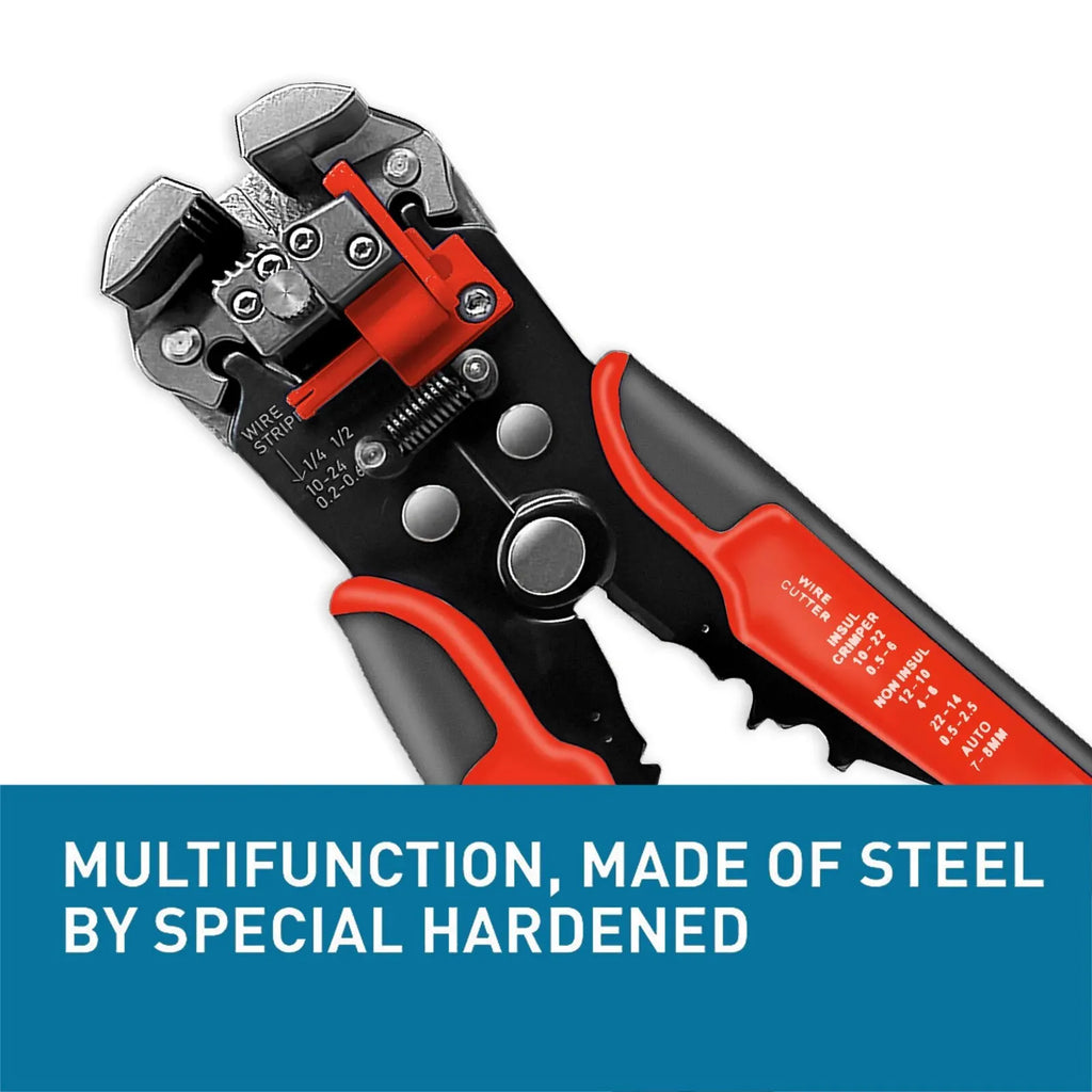 WINHOLDER Professional Electrician Wire Tool Cable Wire Stripper Cutter Crimper Automatic Crimping Stripping Plier
