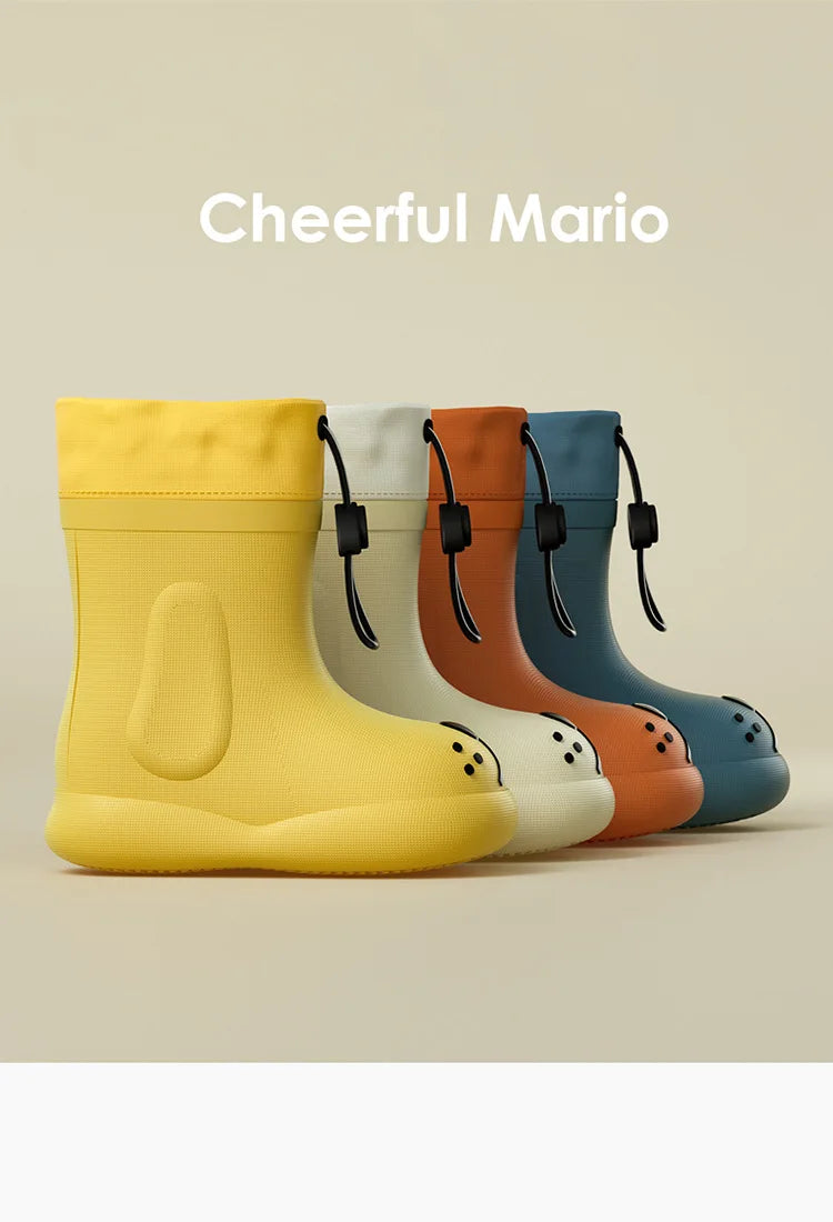 Kids Waterproof Rain Boots