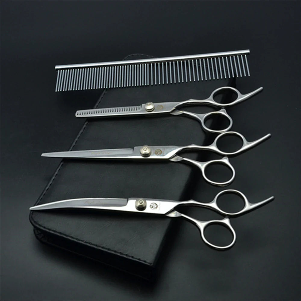 Purple Dragon Dog Grooming Scissors 6" 7"