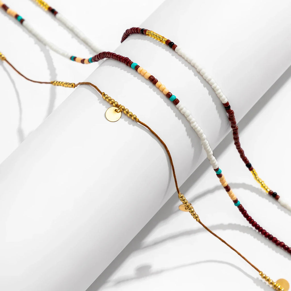 Multi-Layer Seed Bead Belly Chain