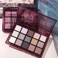 15-Color Eyeshadow Palette – Matte & Smoky Earth Shades