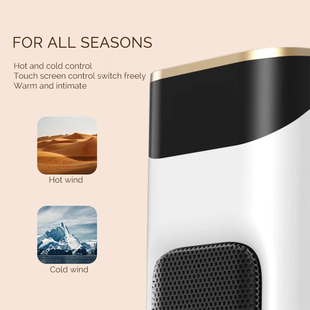 1500W PTC Electric Heater with Adjustable Temperature