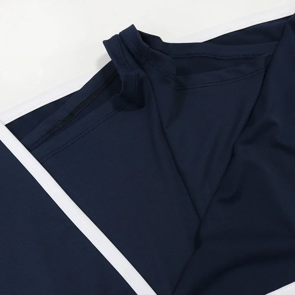 Contrast Tennis Skirt 2 Pieces Set for Woman 2025 Summer Outfits Tank Top and Skort Suit Active Sexy Matching Two Piece Sets