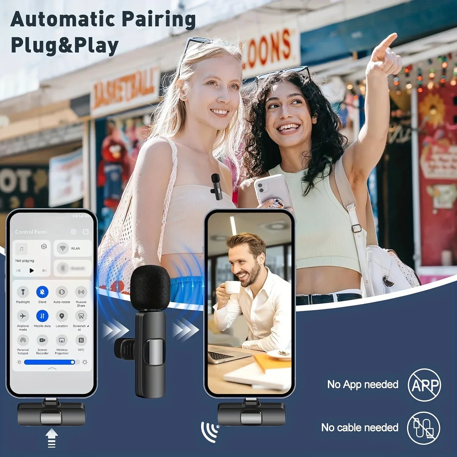 Wireless Lapel Microphone System