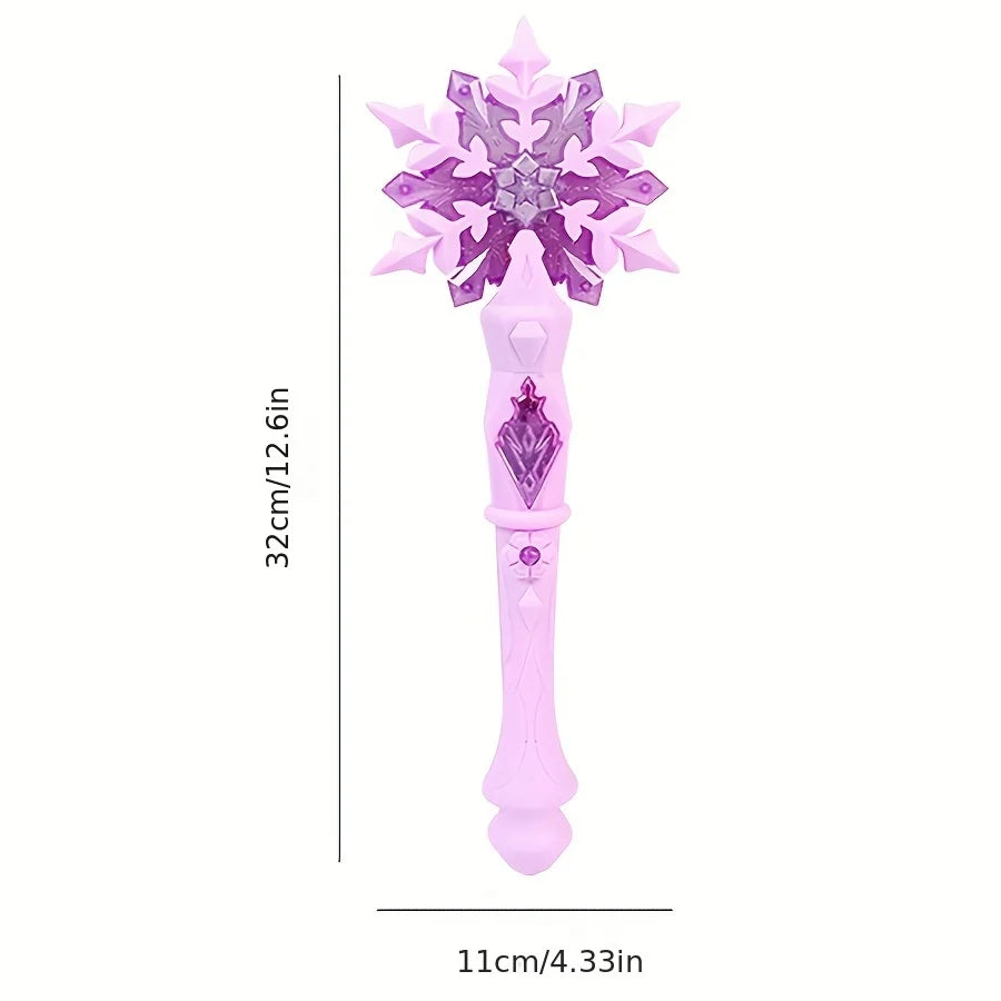 Snowflake LED Light and Sound Sticks