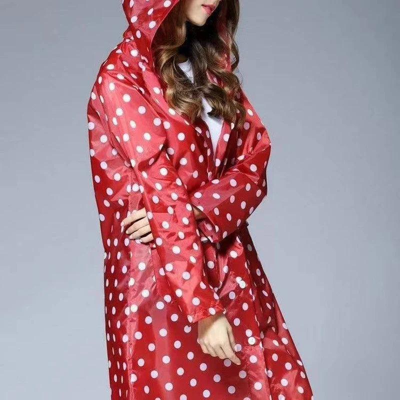 Fashion Ultra-thin Women's Personality Rain Coat