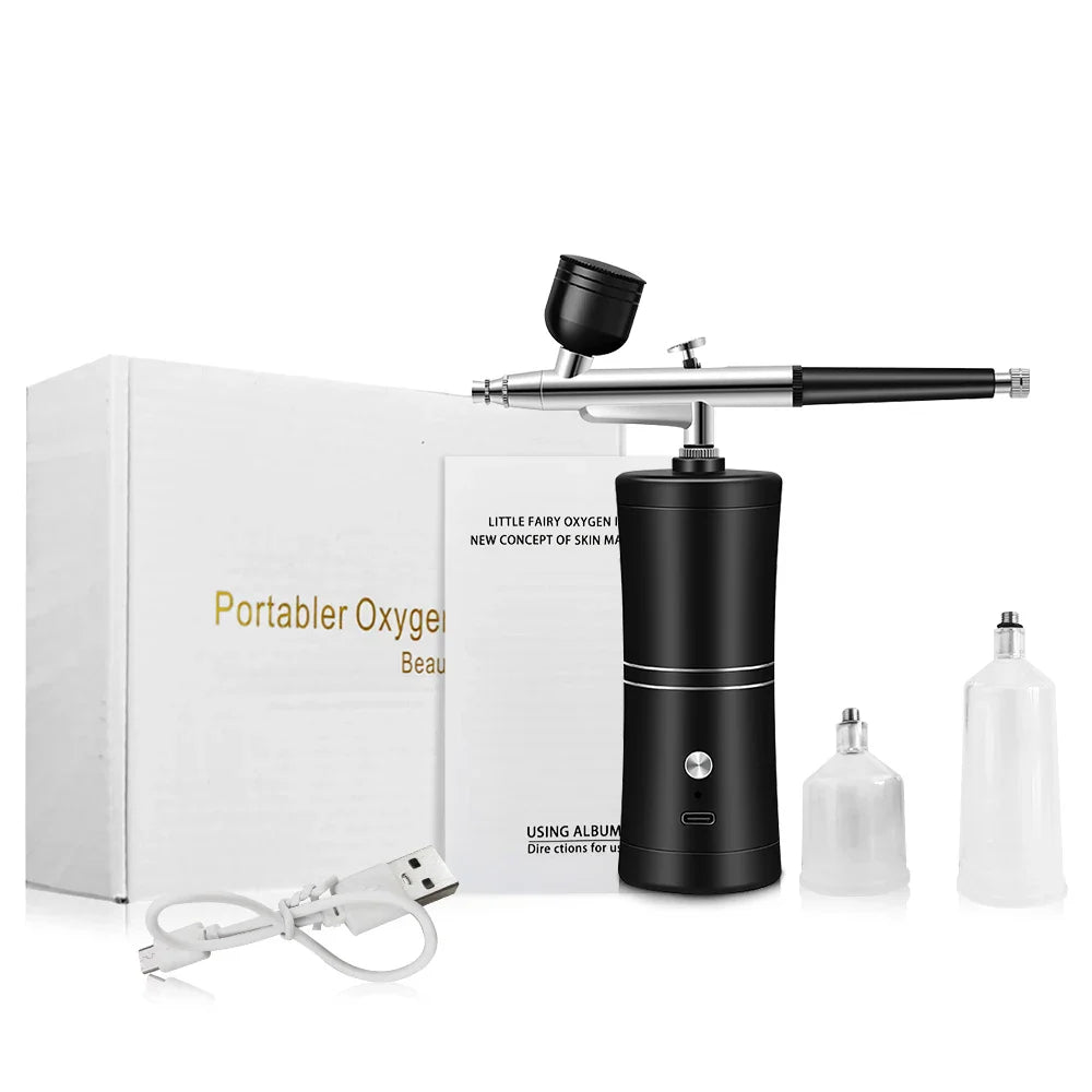 Wireless Electric Airbrush Kit with Compressor