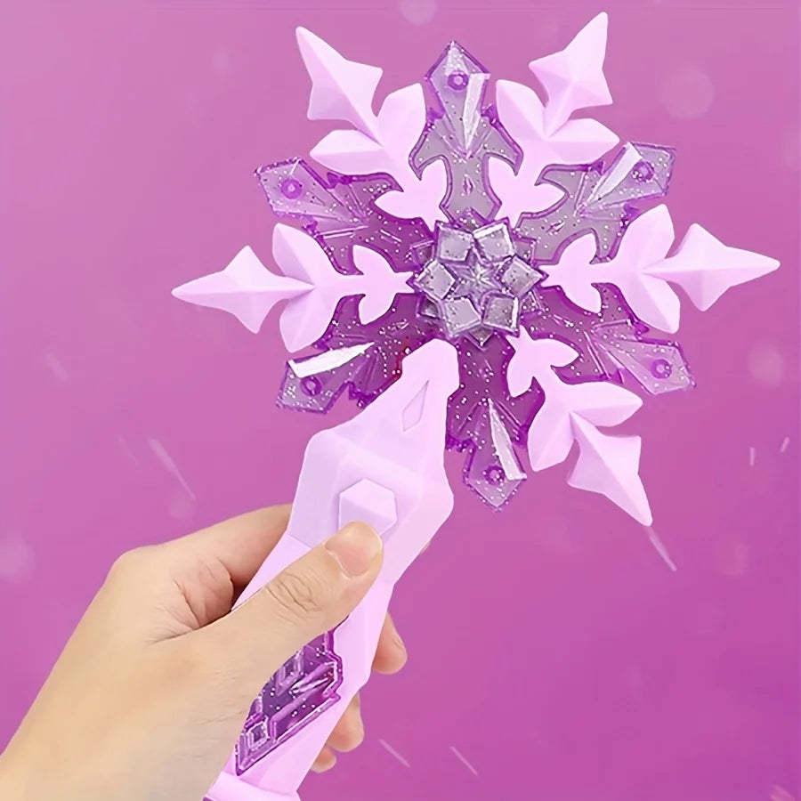 Snowflake LED Light and Sound Sticks