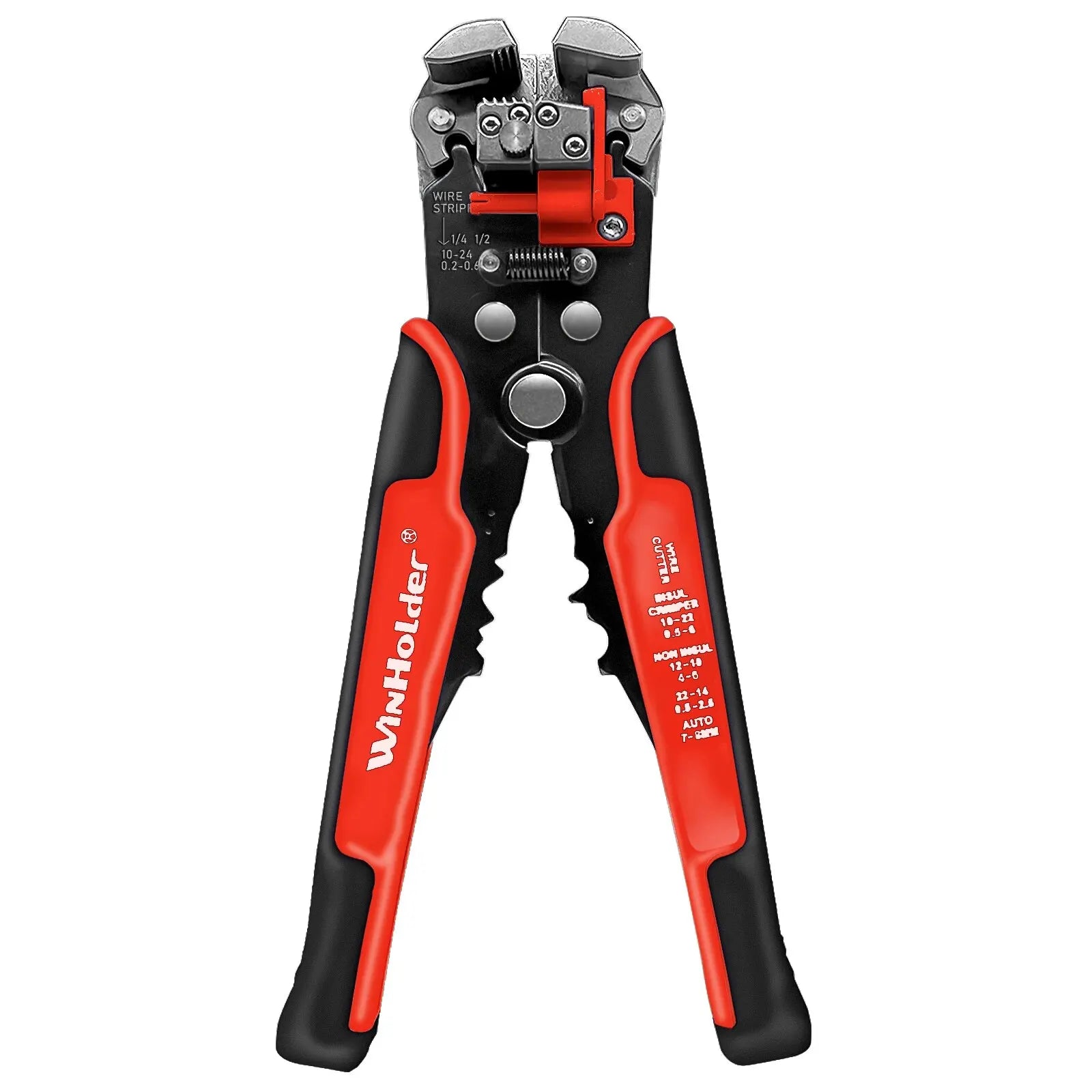 WINHOLDER Professional Electrician Wire Tool Cable Wire Stripper Cutter Crimper Automatic Crimping Stripping Plier