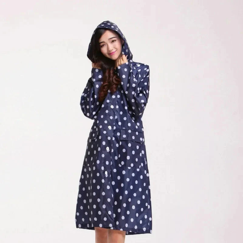 Fashion Ultra-thin Women's Personality Rain Coat
