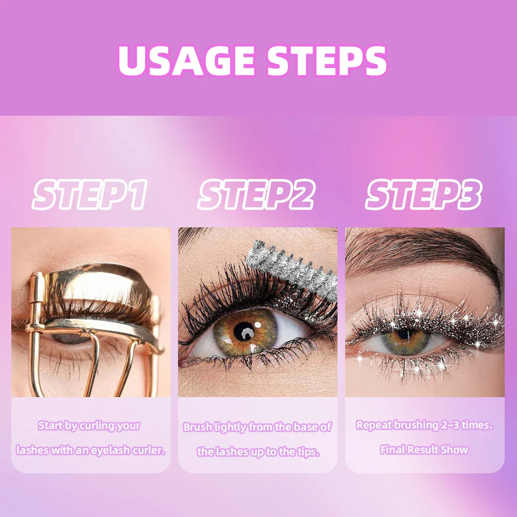 Galaxy Sequins Glitter Lash Mascara