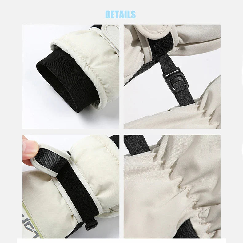 Kids Waterproof Winter Gloves (Multiple Colors)
