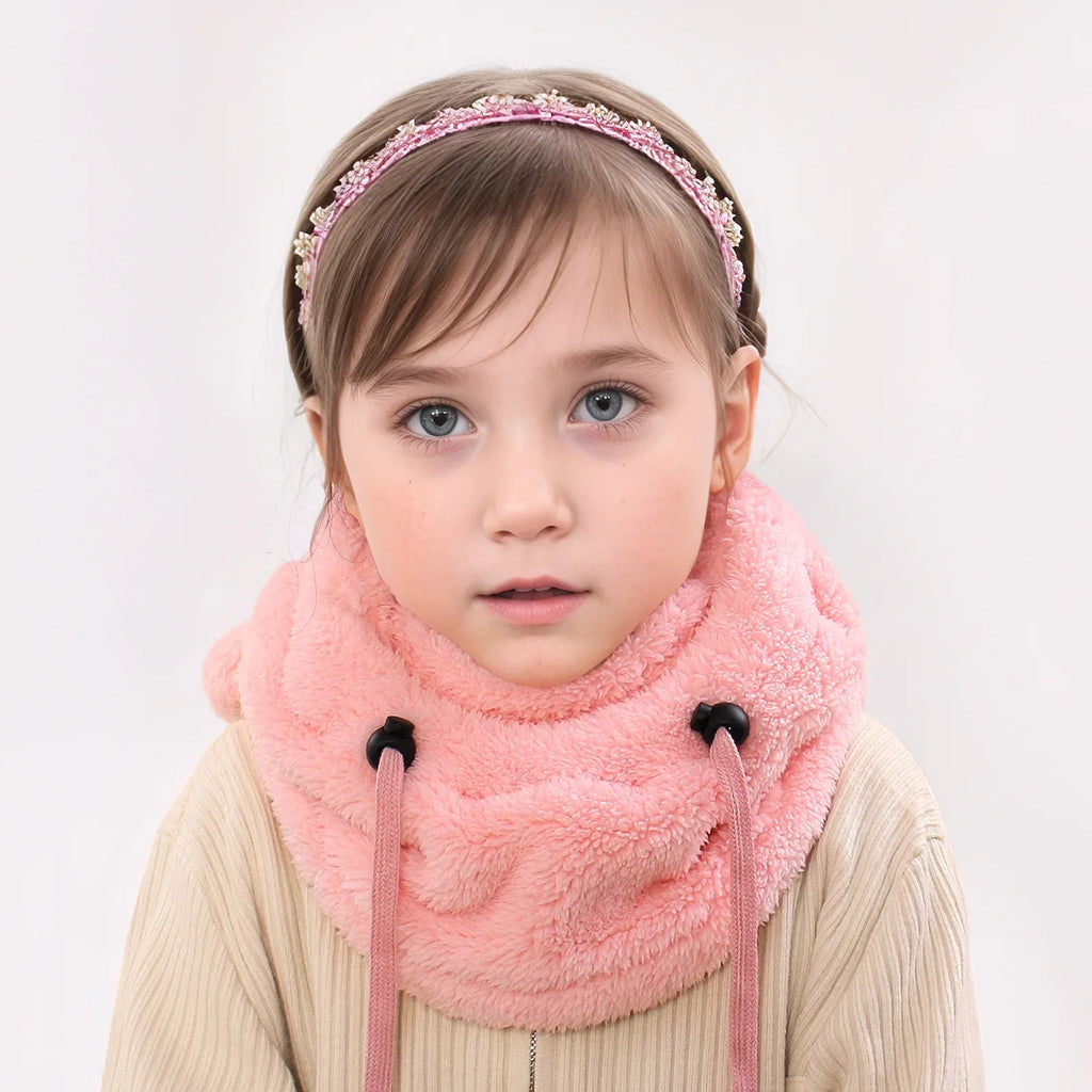 Kids Winter Hat with Ear Flaps and Face Cover Warm Fleece Lined Cold Weather Beanie for Boys Girls
