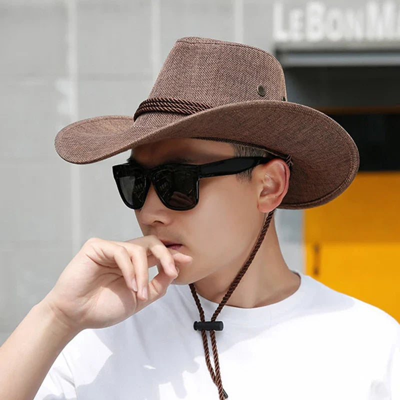 Summer Wide Brim Western Cowboy Hat
