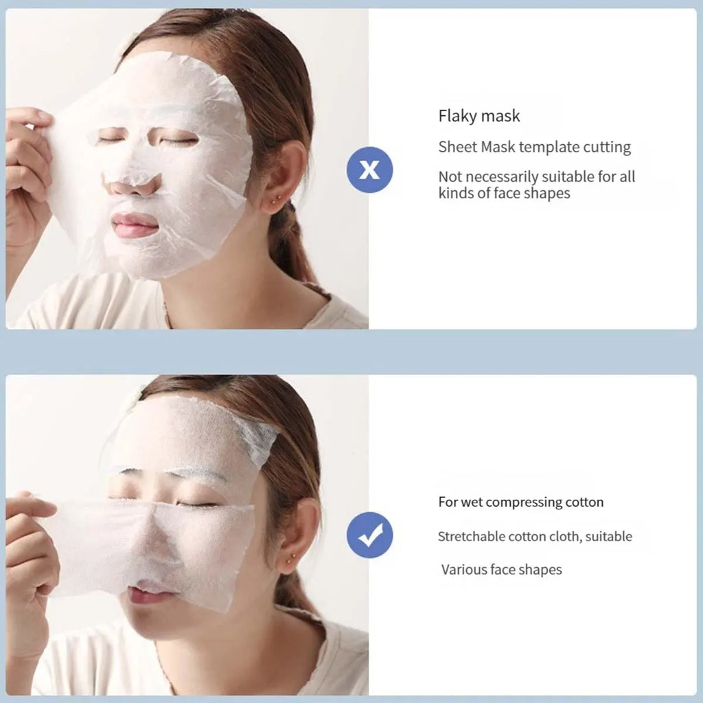 200PCS Disposable Cotton Pads – Makeup Removal & Mask