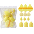 12PCS Cosmetic Puff Set – Triangle & Egg Blenders