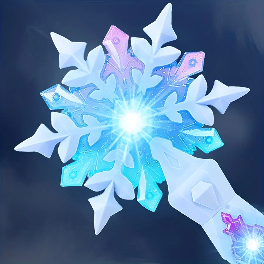Snowflake LED Light and Sound Sticks