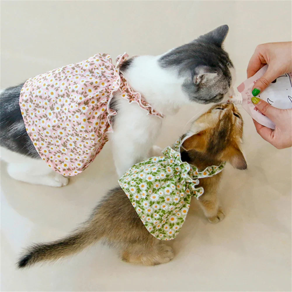 Cotton Sphynx Pet Dresses