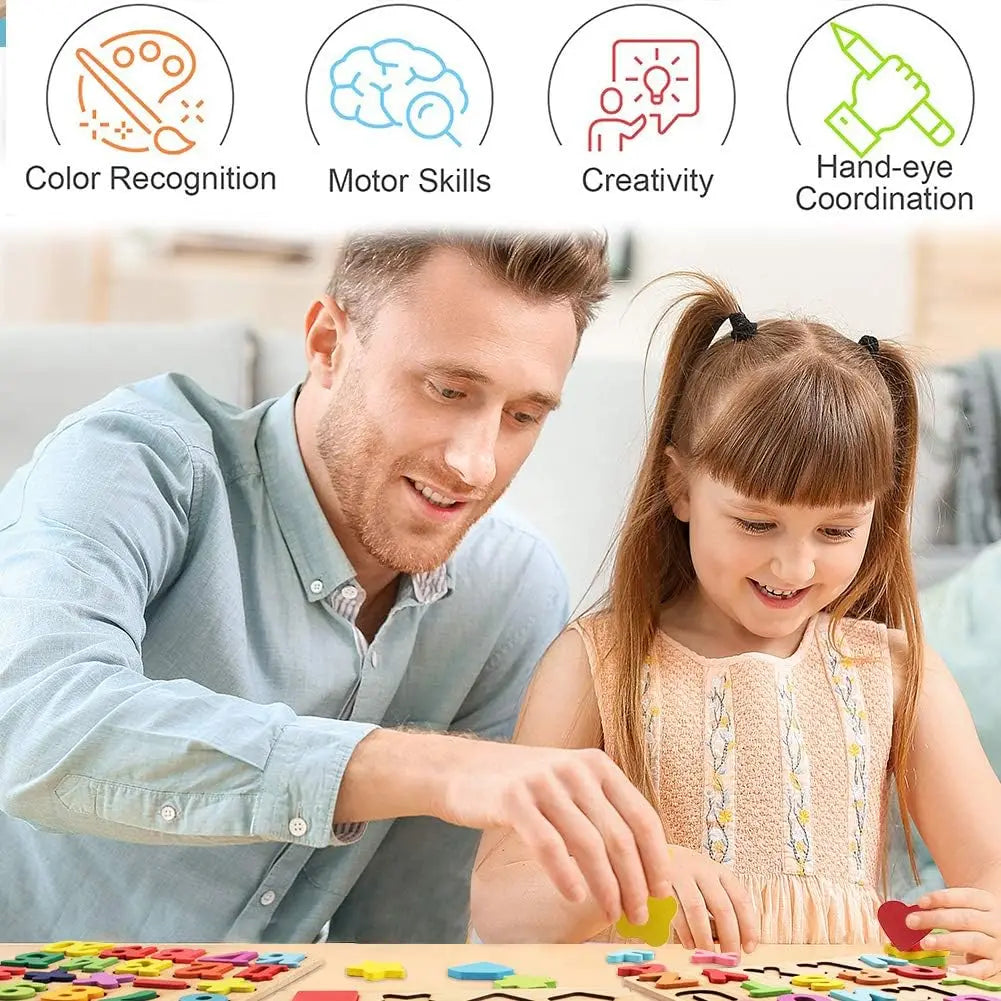 Montessori Wooden Puzzles