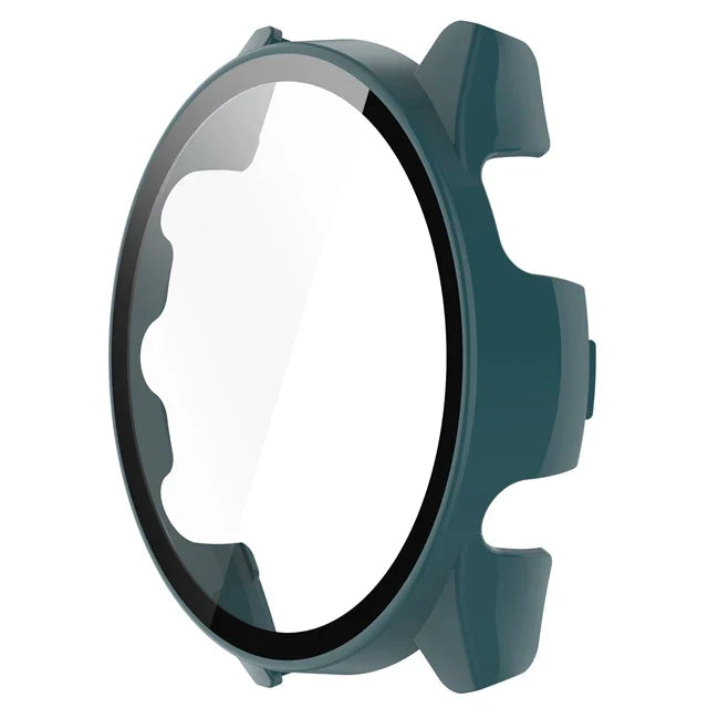 PC Case + Tempered Glass Screen Protector for Garmin Forerunner Series