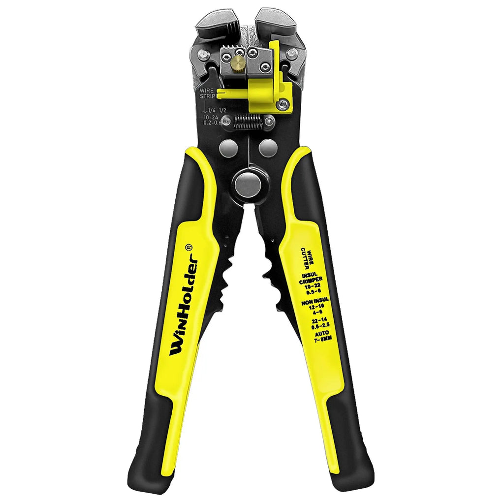 WINHOLDER Professional Electrician Wire Tool Cable Wire Stripper Cutter Crimper Automatic Crimping Stripping Plier