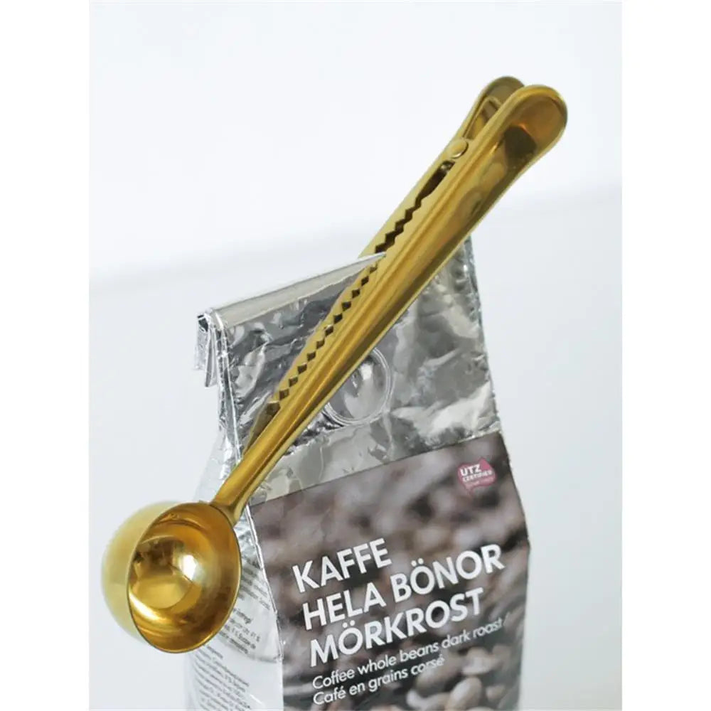 2-in-1 Stainless Steel Coffee Scoop