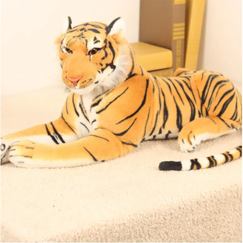 Large Lion, Tiger and Deer Animal Plush