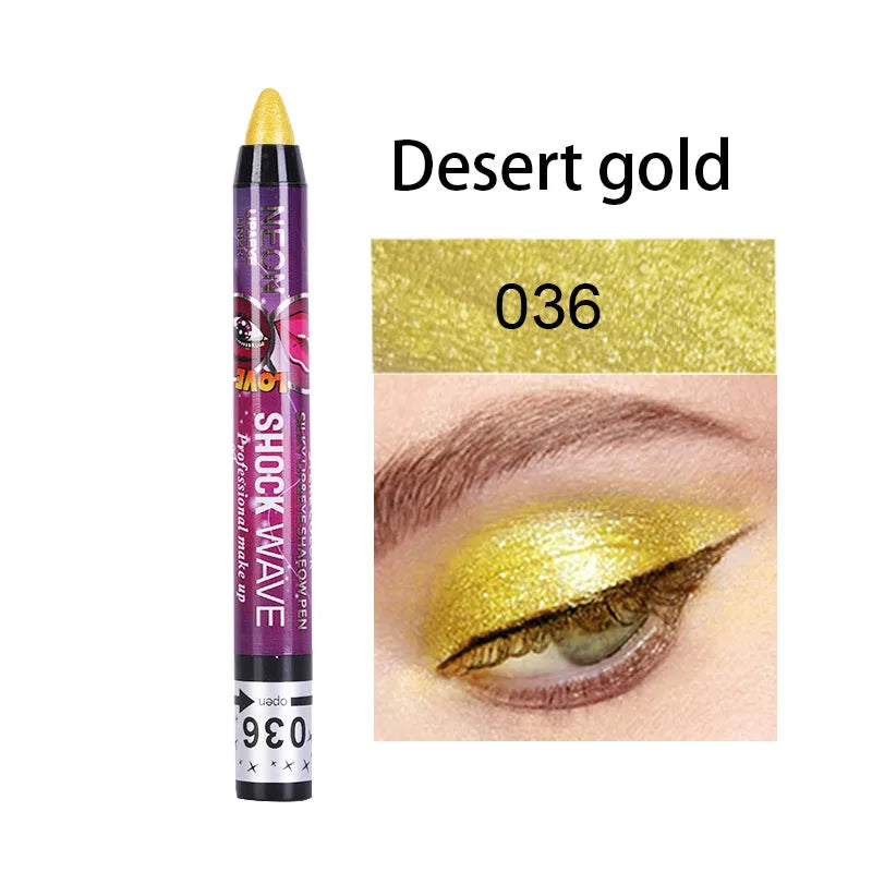 2-in-1 Eyeshadow & Lipstick Stick – Glitter & Matte