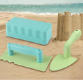 Beach Toy Set with Brick Maker and Tools