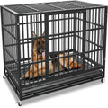 Heavy Duty Dog Crate with Wheels
