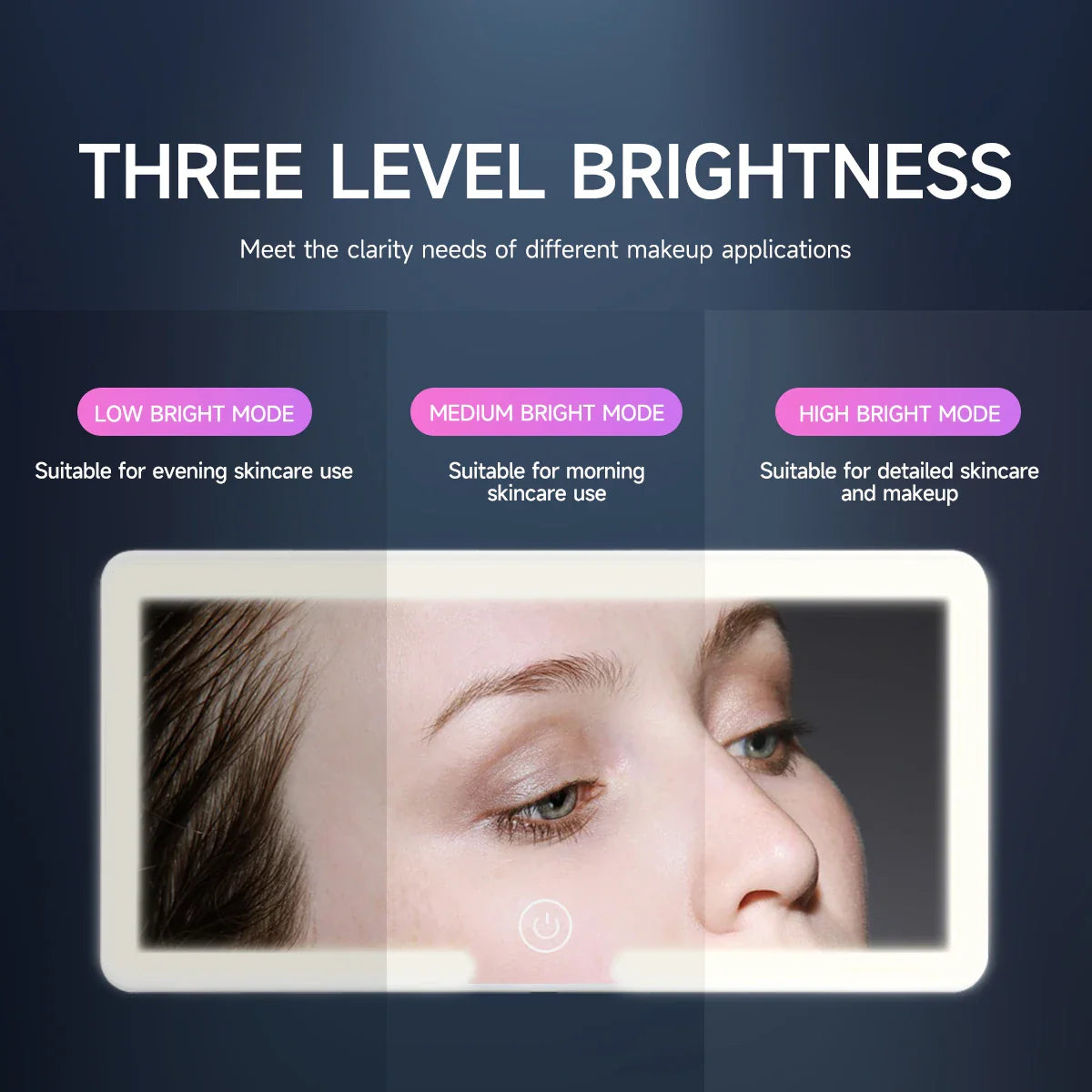 Car Interior Sun Visor Plate LED HD