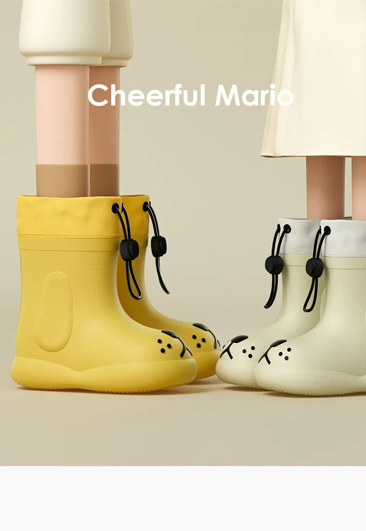 Kids Waterproof Rain Boots