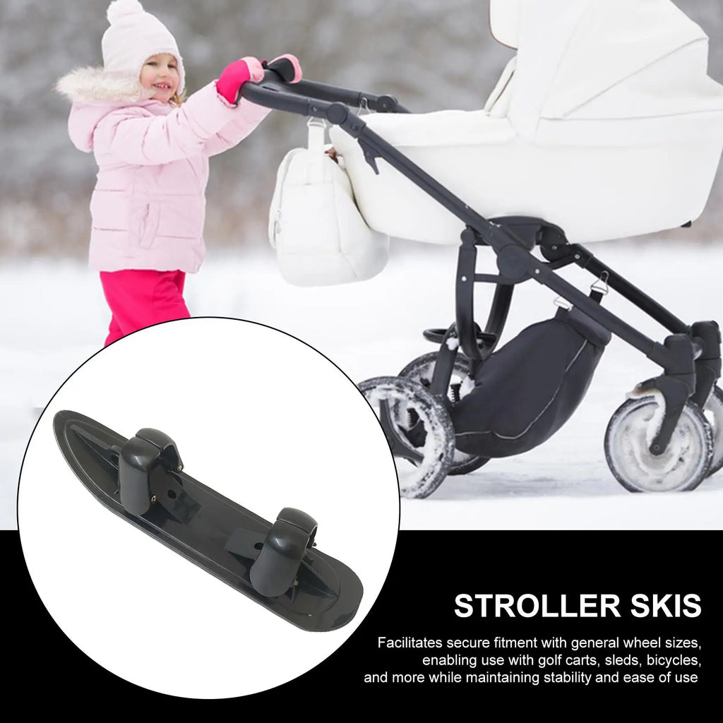 Scooter Ski Sled 2 in 1 Snow Scooter