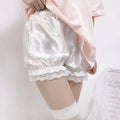 Gothic Lolita Bow Ruffle Bloomers
