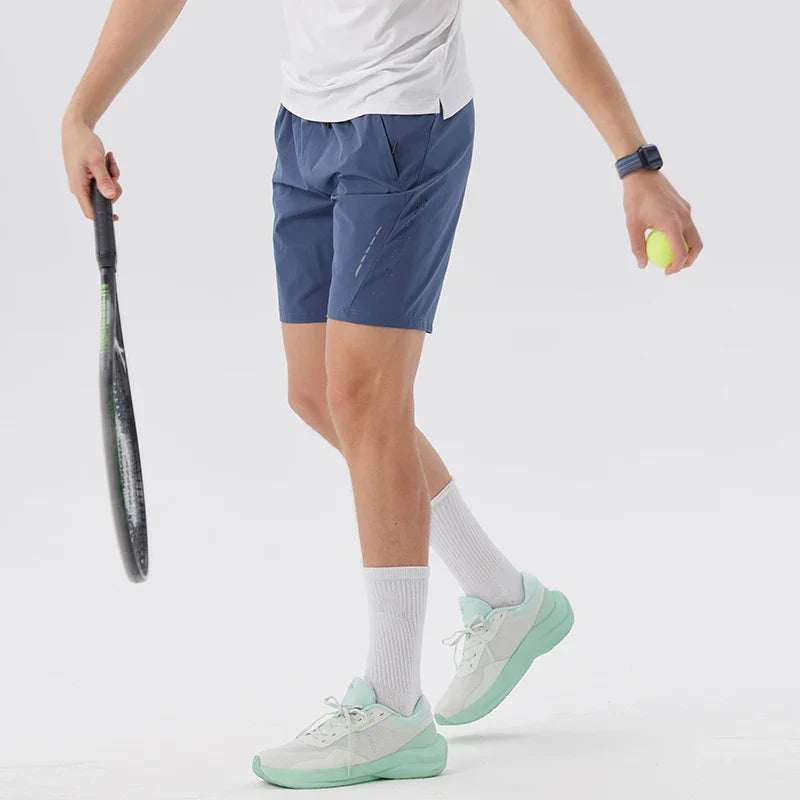 Men's Tennis Sports Shorts Gym Fitness Training Running Sports Jogging Shorts Quick Dry Breathable Sportswear