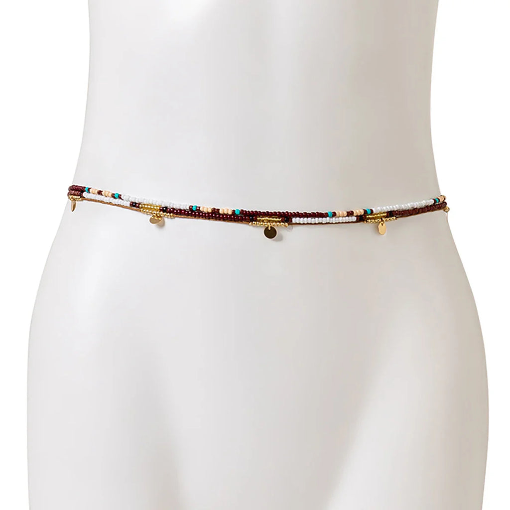 Multi-Layer Seed Bead Belly Chain