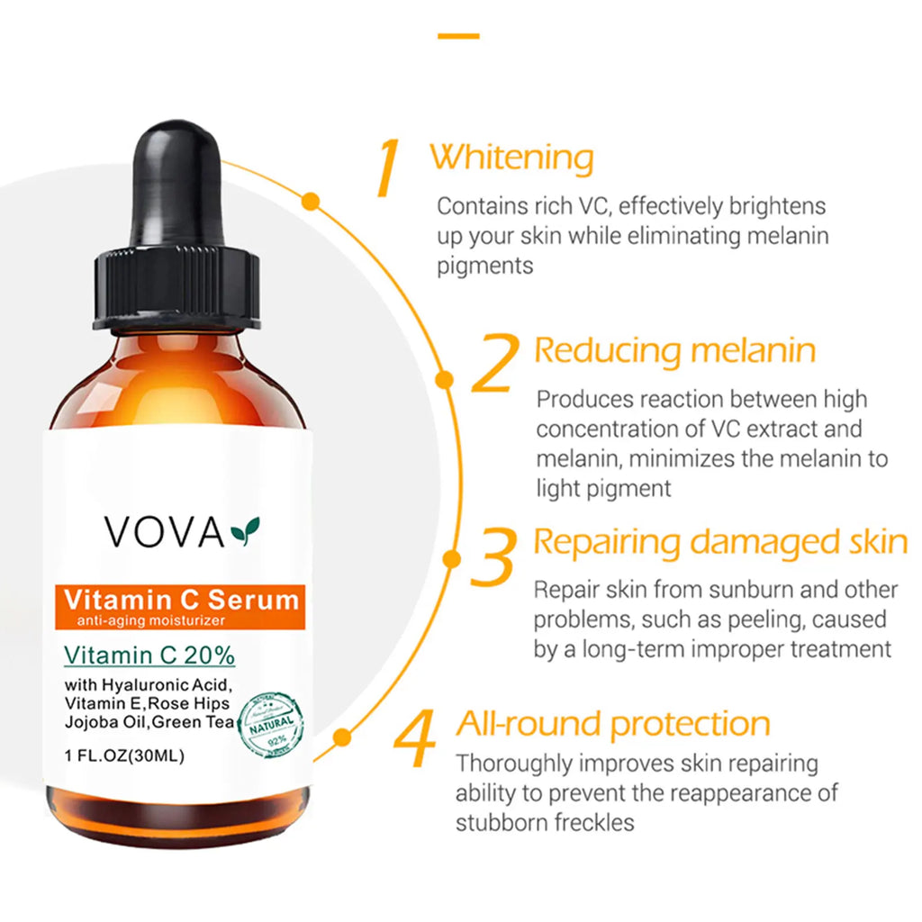 20% Vitamin C Face Serum – Whitening & Anti-Aging Care