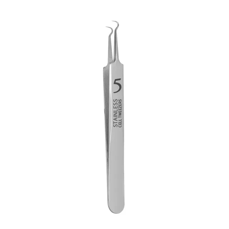 1/11Pcs Acne Pimples Blackhead Remover Clip Ultra-fine Tweezers Black Dots Blackhead Extractor Acne Needle Facial Cleaner Skin