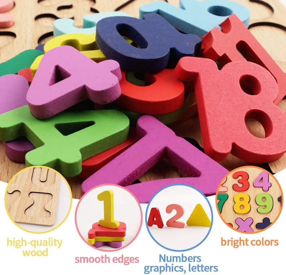 Montessori Wooden Puzzles
