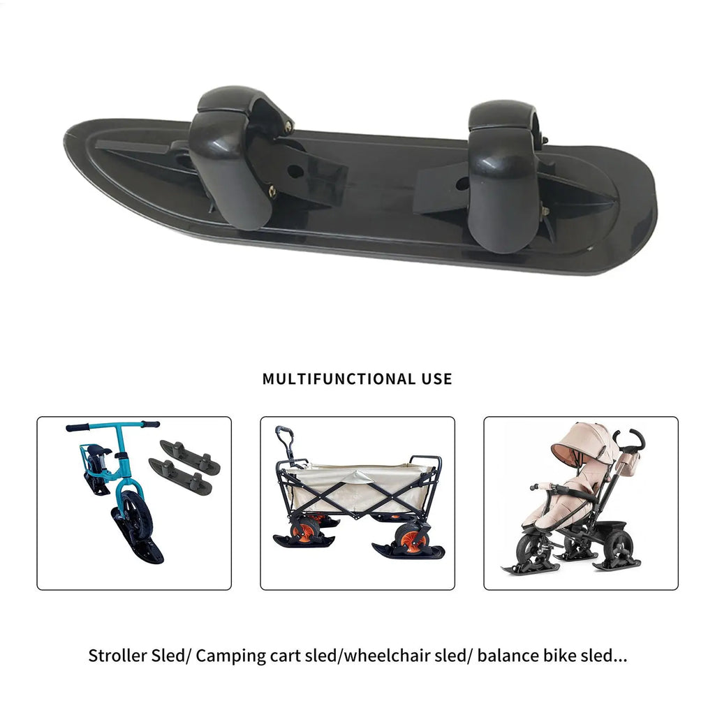 Scooter Ski Sled 2 in 1 Snow Scooter