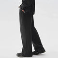 Men's Joggers Sweatpants Autumn Winter Tracksuit Loose Gyms Track Male Black Trousers Solid Color Fashion Baggy Pants Men
