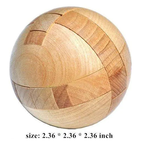 Wooden Adult Puzzle Toy - Kongming and Luban Locks