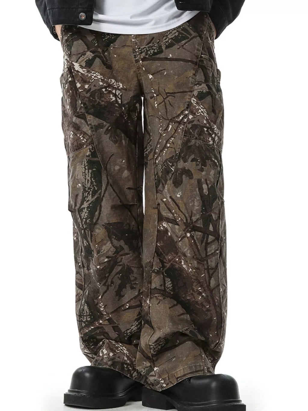 Men's Full Size Relaxed Fit Camo Pants