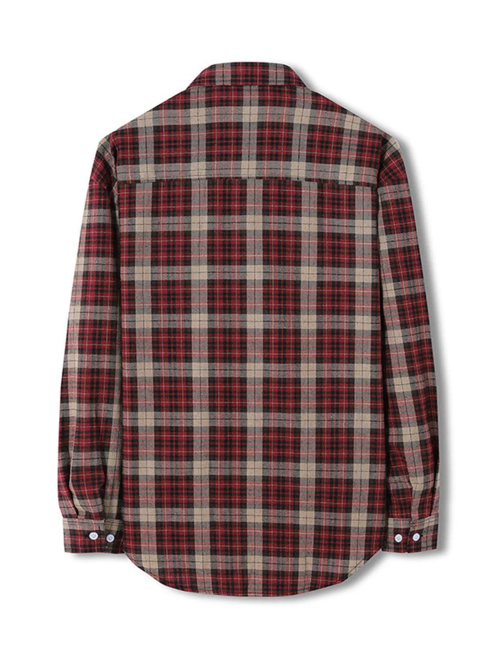 Men's Classic Plaid Long Sleeve Shirt