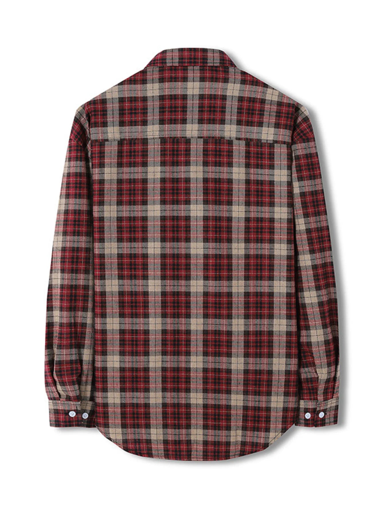 Men's Classic Plaid Long Sleeve Shirt