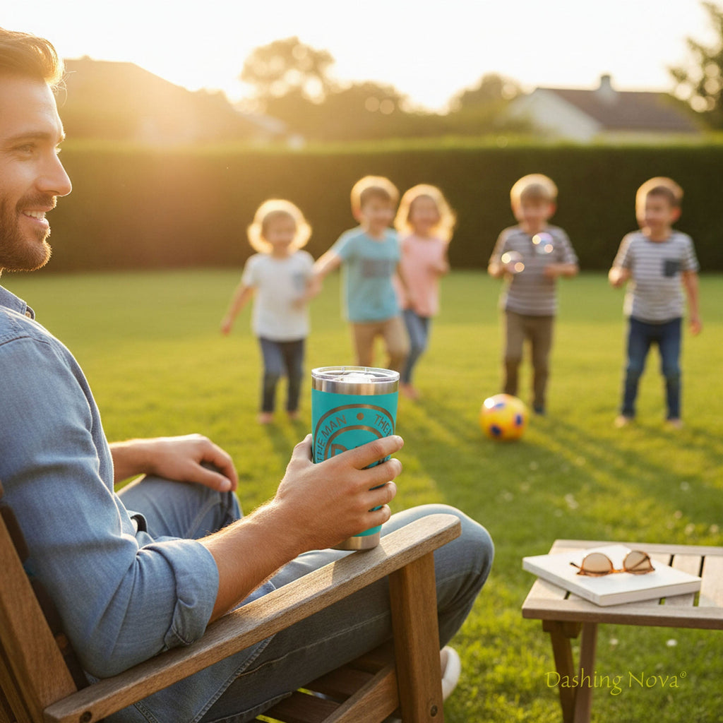 Best Dad Ever Tumbler - Father's Day & Birthday Gift for Dad