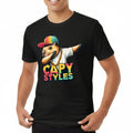 Capy Styles Graphic T-Shirt 100% Ring Spun Cotton Streetwear Tee