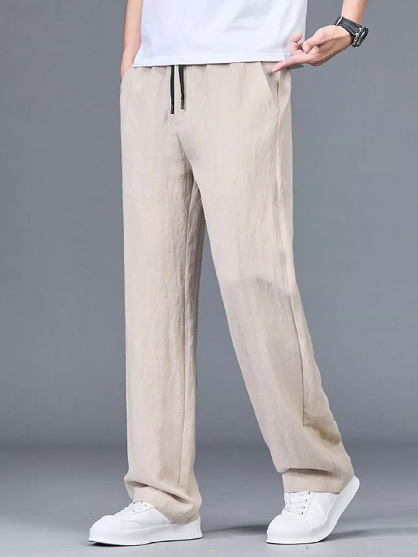 Men's Regular and Plus Size Lightweight Casual Pants