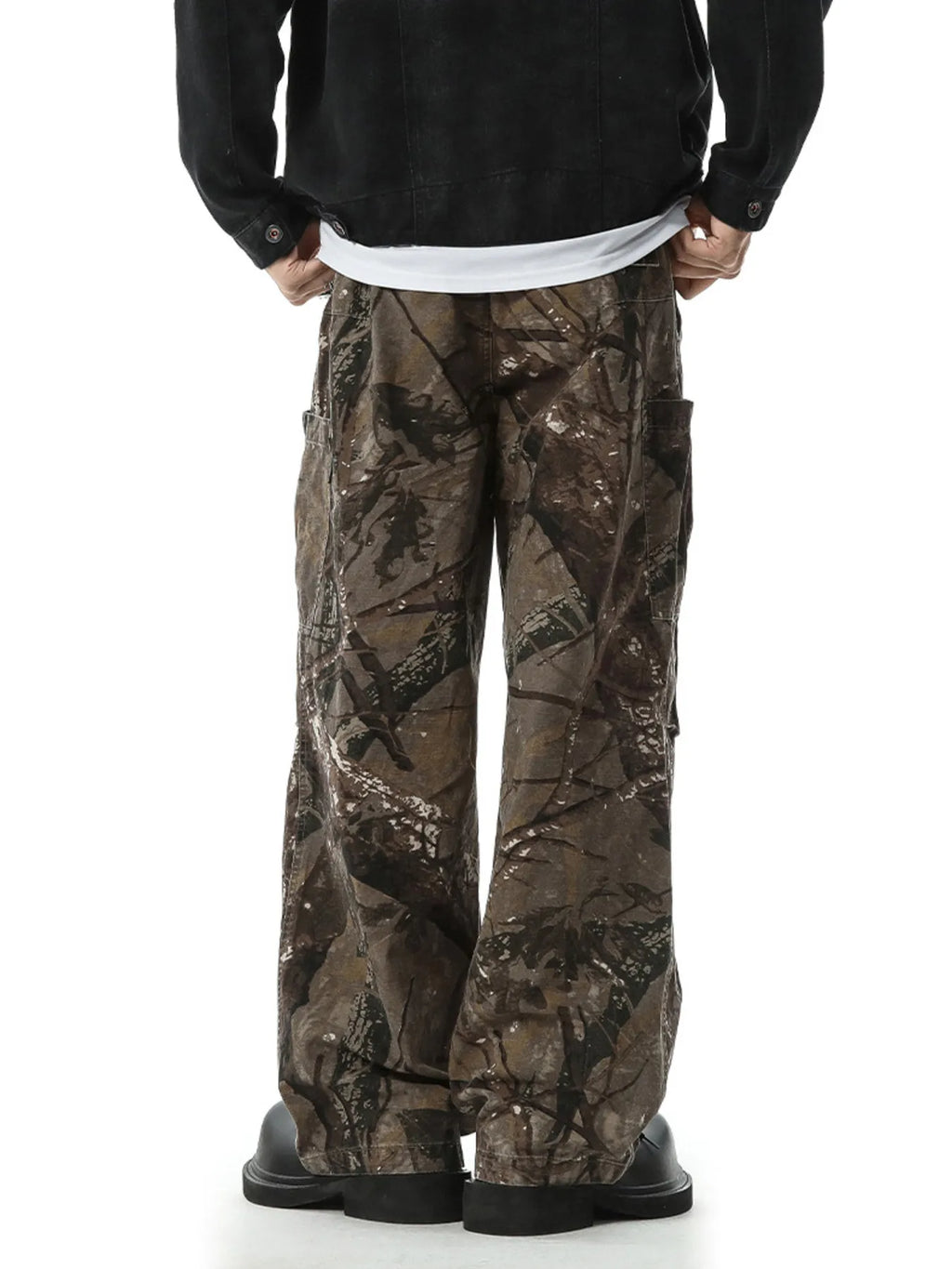 Men's Full Size Relaxed Fit Camo Pants