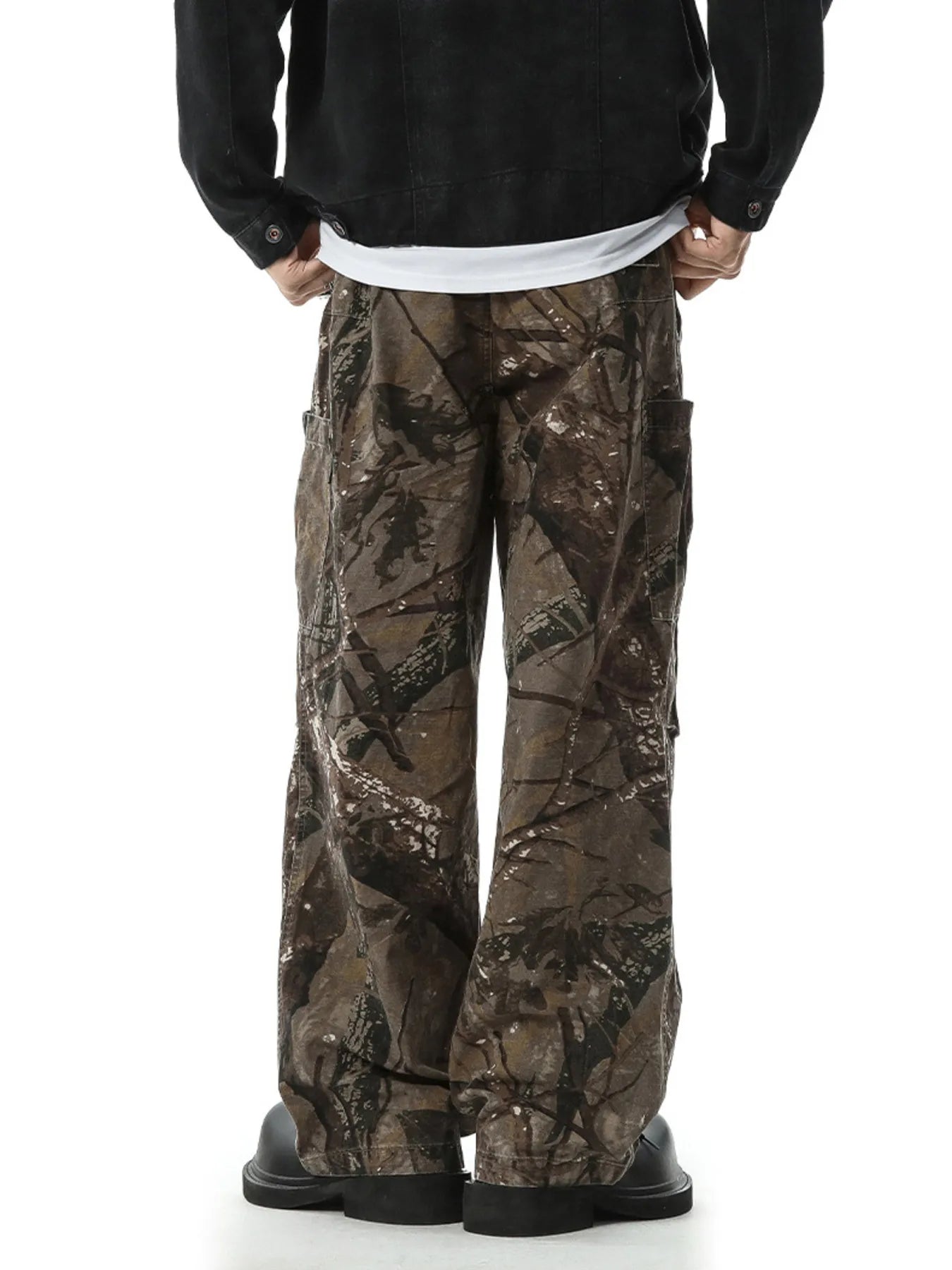 Men's Full Size Relaxed Fit Camo Pants